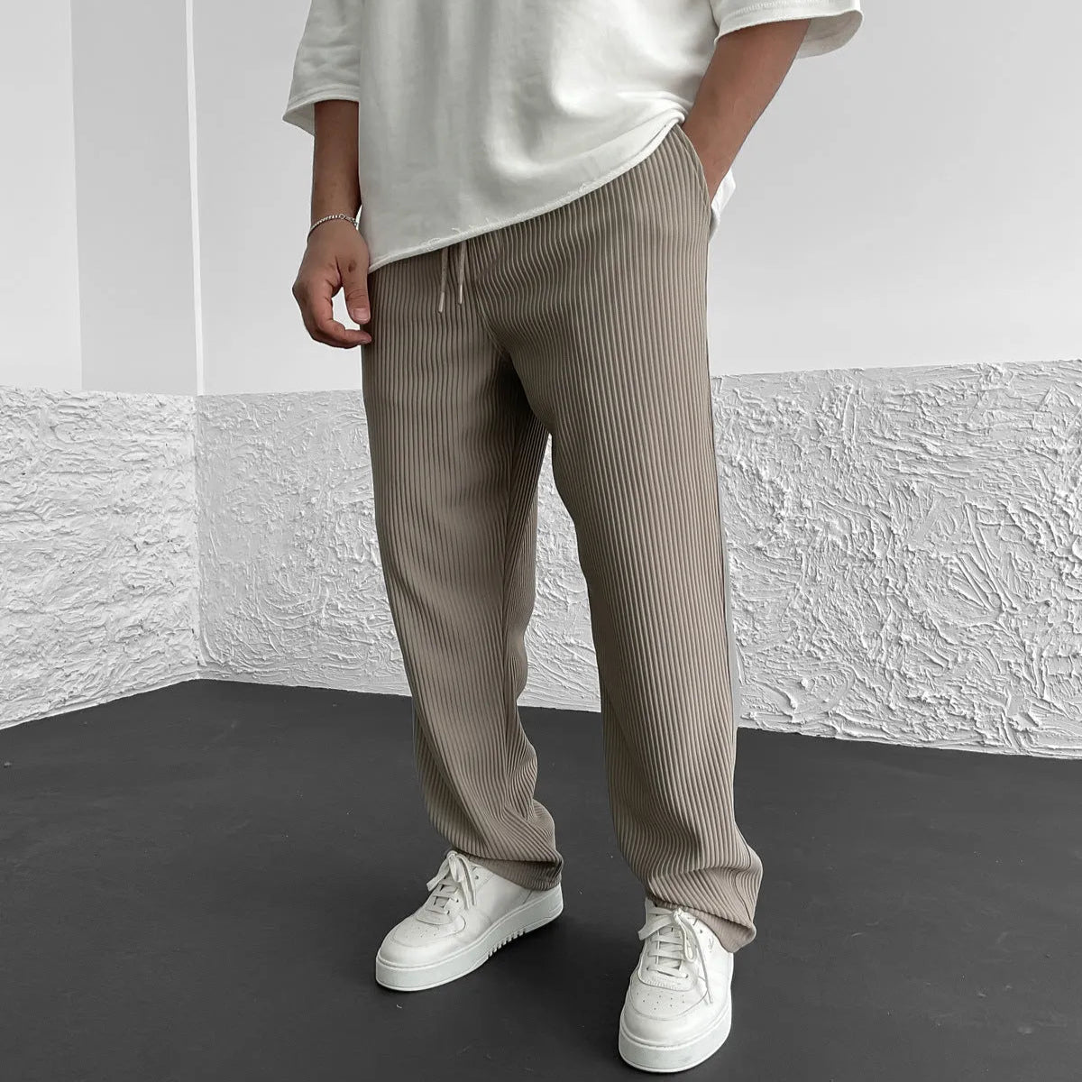 Monaco Entspannte Strickhose
