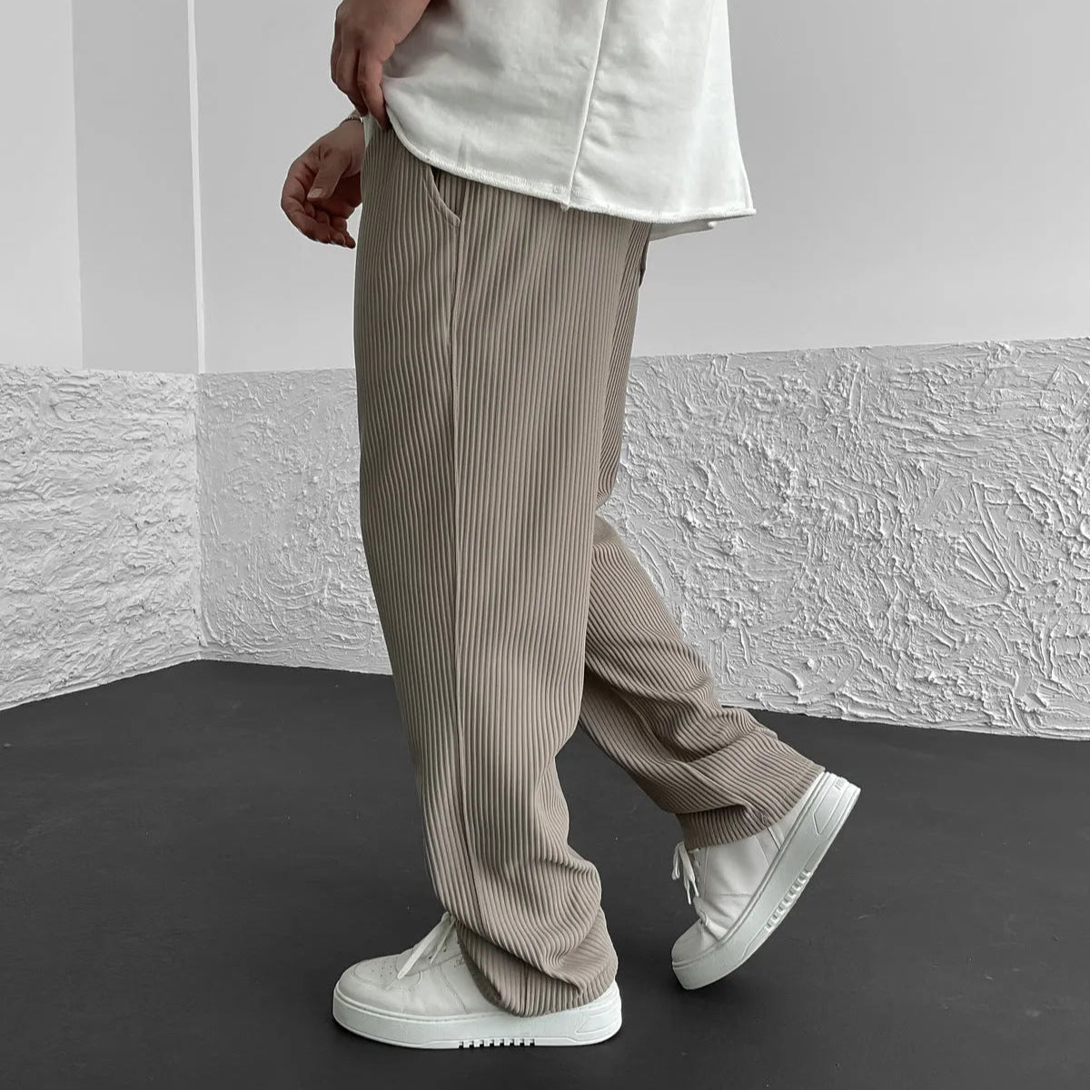Monaco Entspannte Strickhose