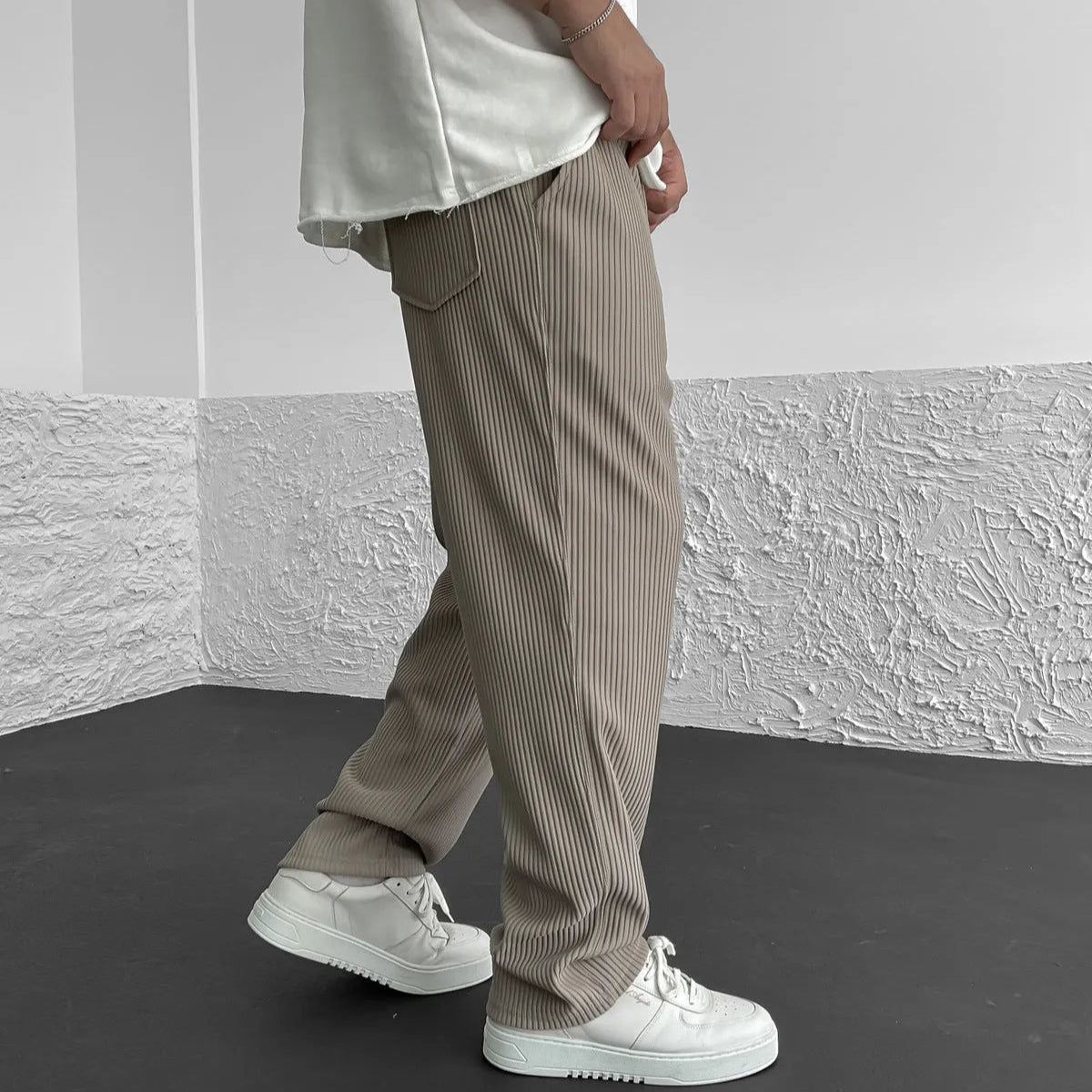 Monaco Entspannte Strickhose